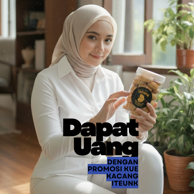 Promosi Kue Kacang Iteunk